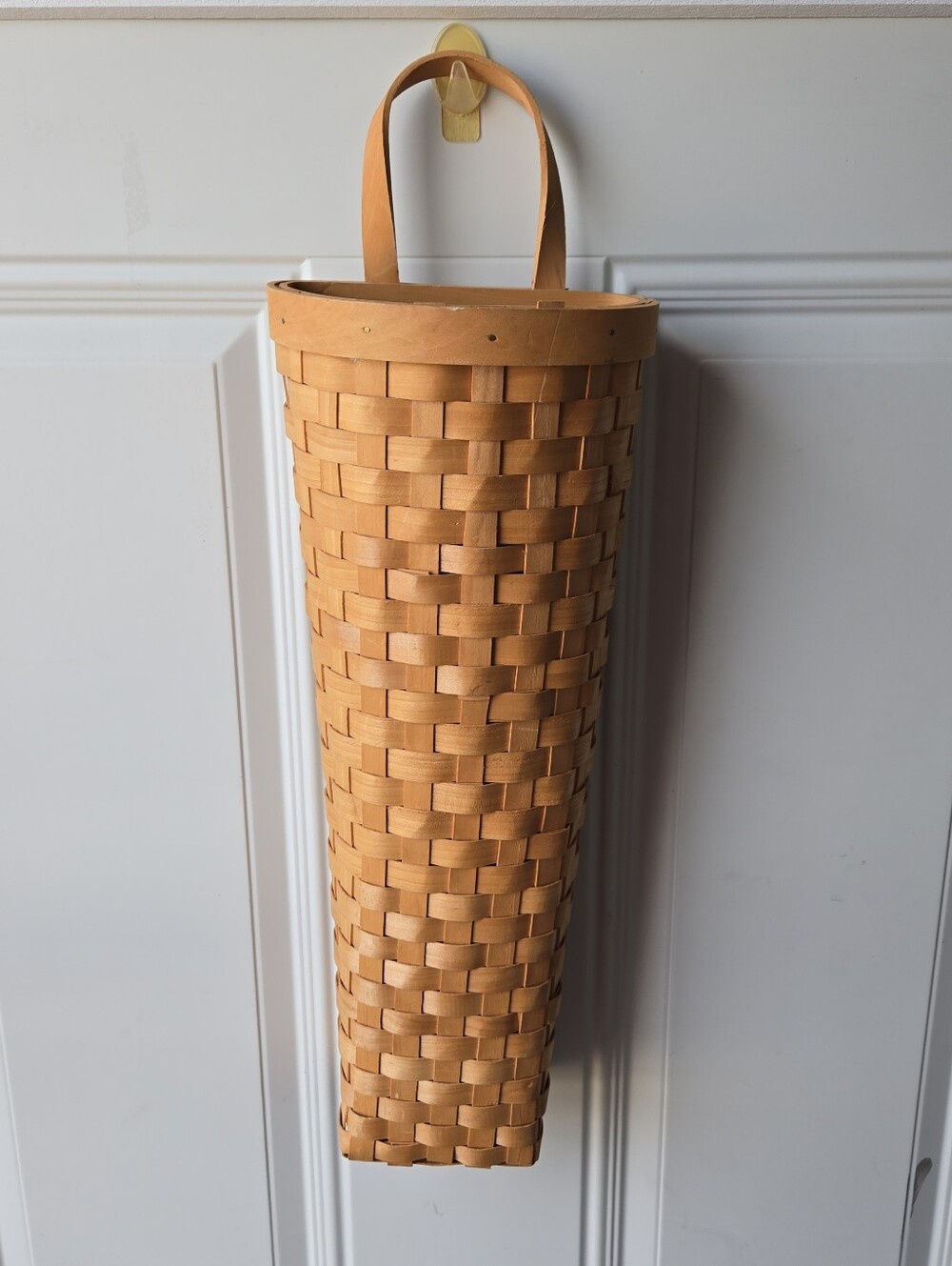 Woven Tall Hanging Basket